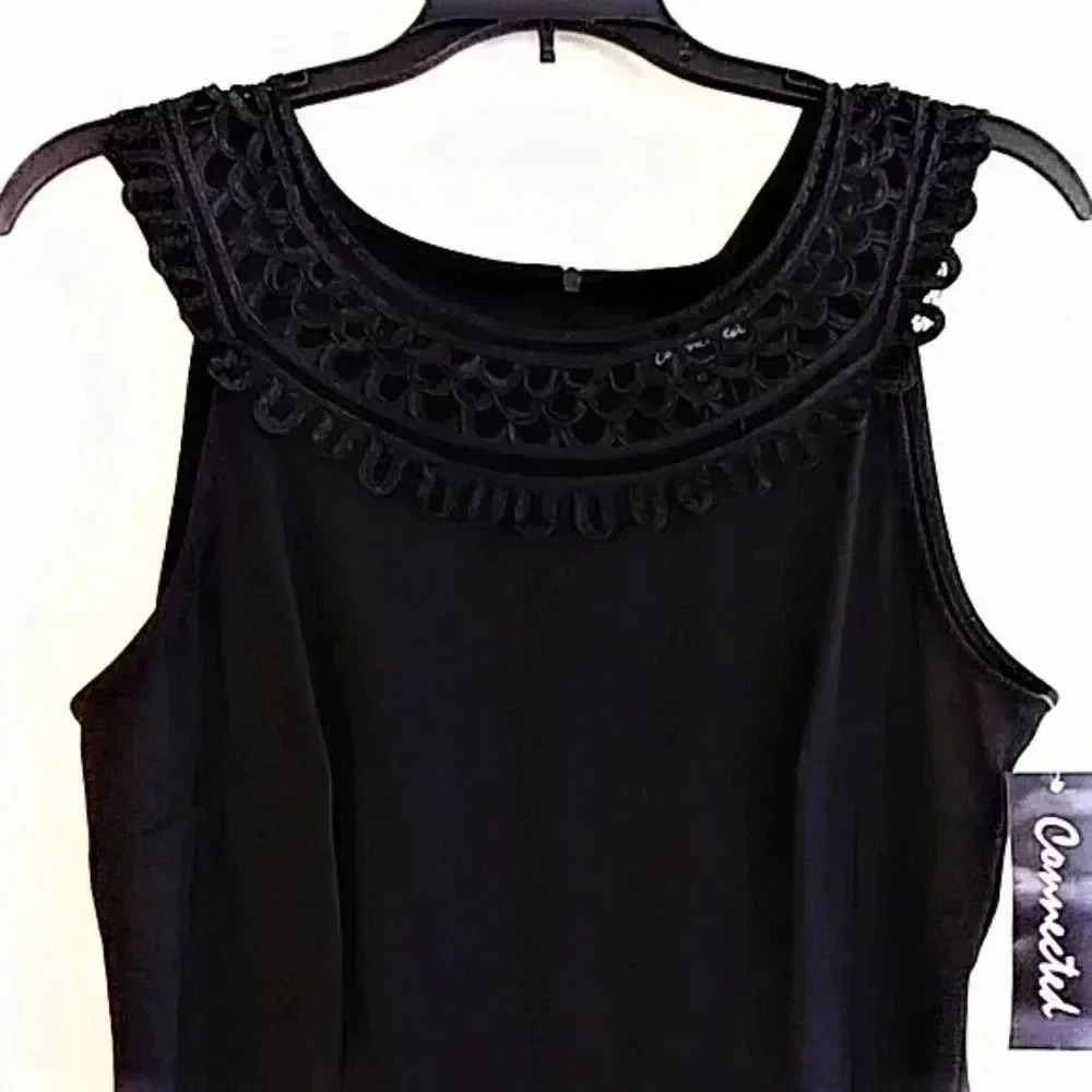 Connected Apparel Black Dress